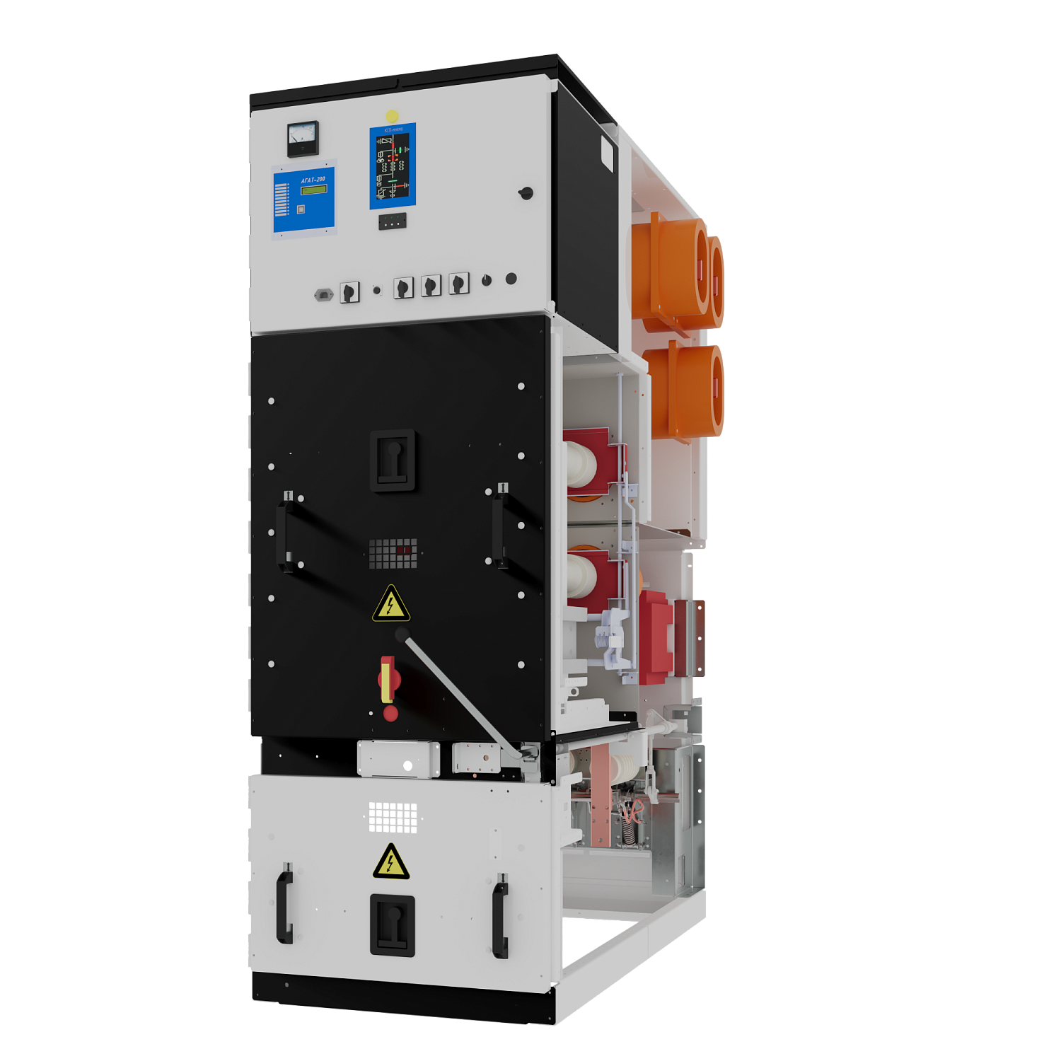 Комплектное распределительное устройство двустороннего обслуживания КРУ «Базальт» 20 кВ