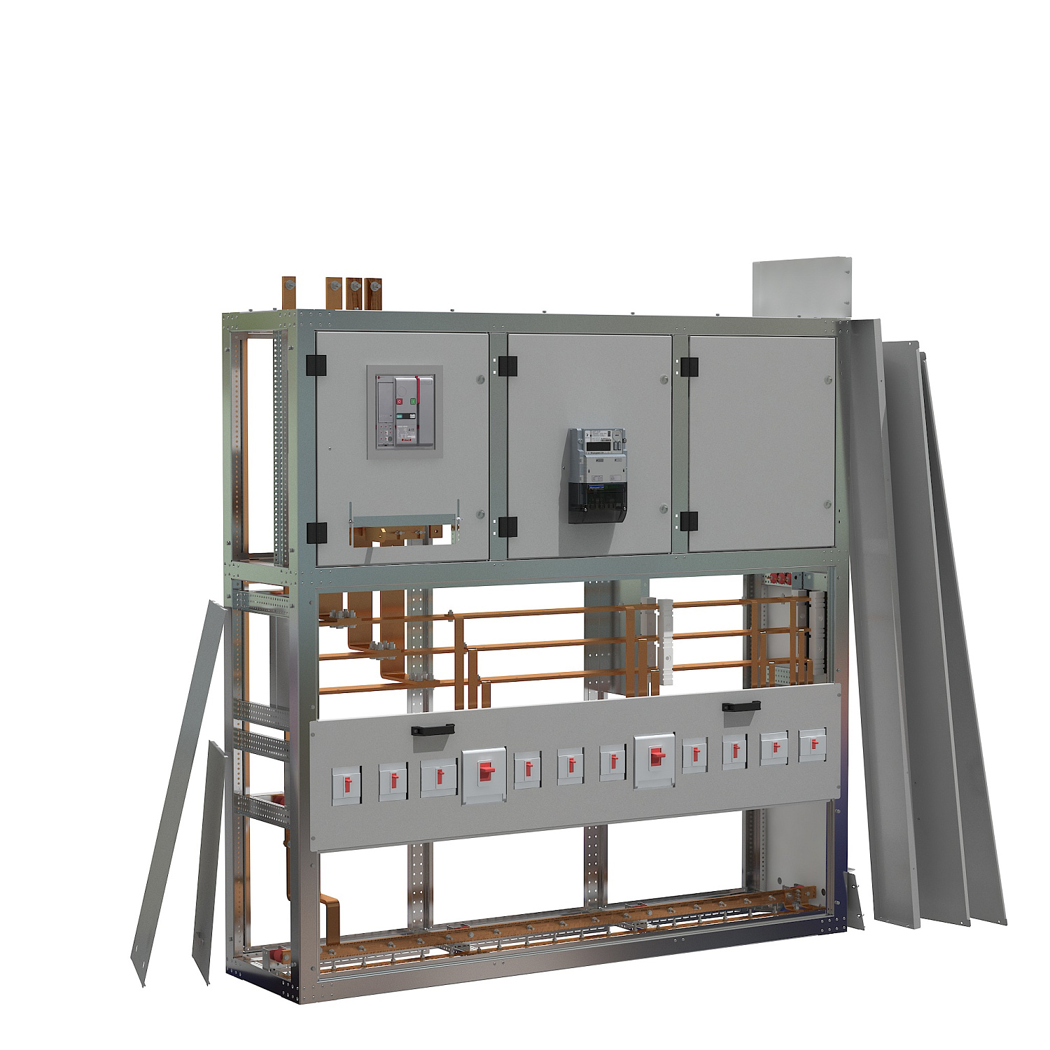 Шкафы распределительные низкого напряжения (автоматические) ШРНН.АВ